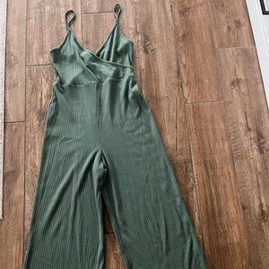 Forest green tank top jumper